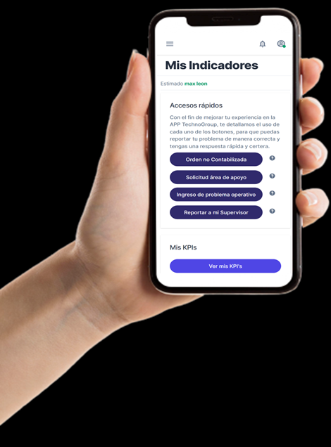 Gestión de equipos en terreno