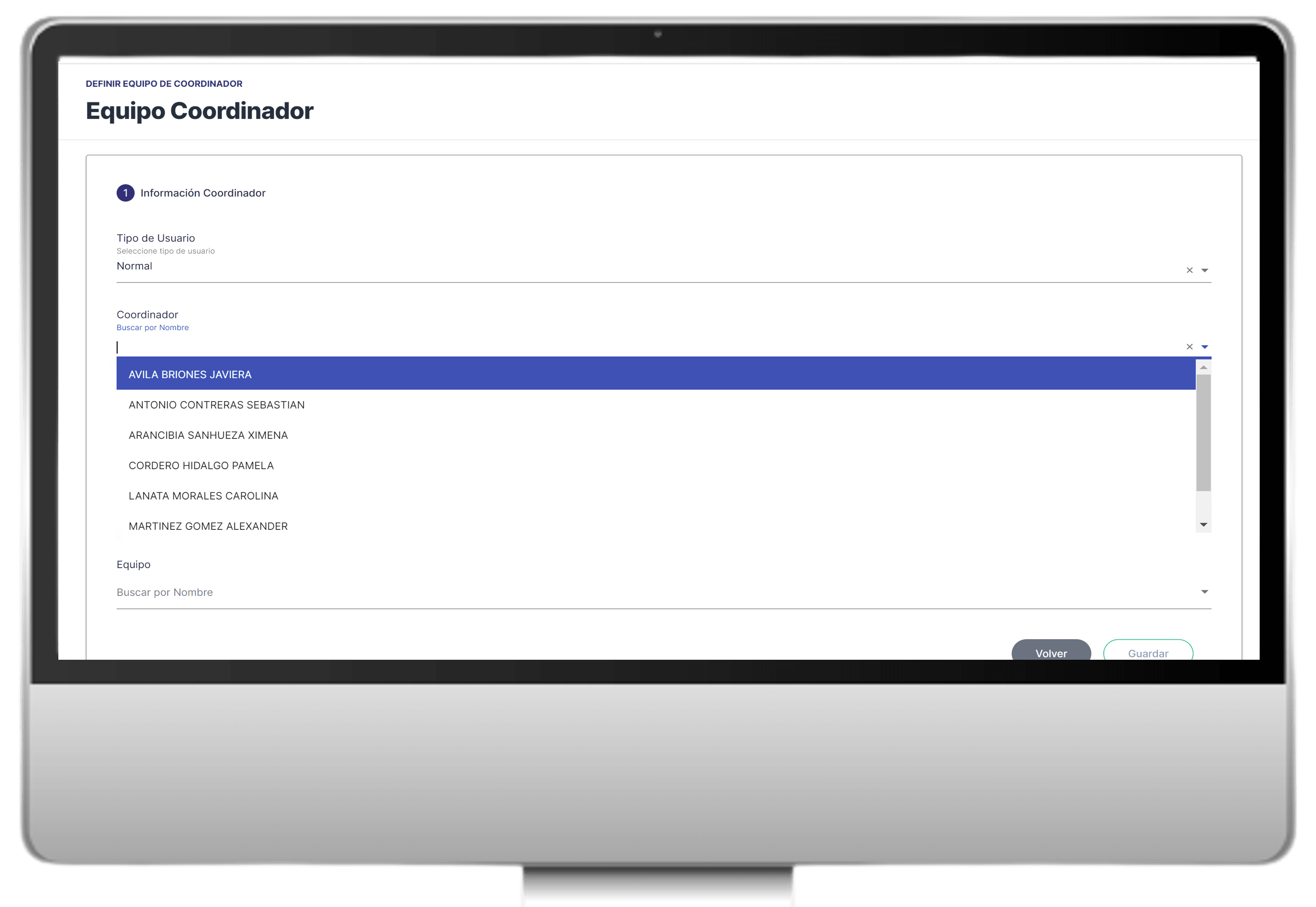 Backoffice Plataforma FitBack 1